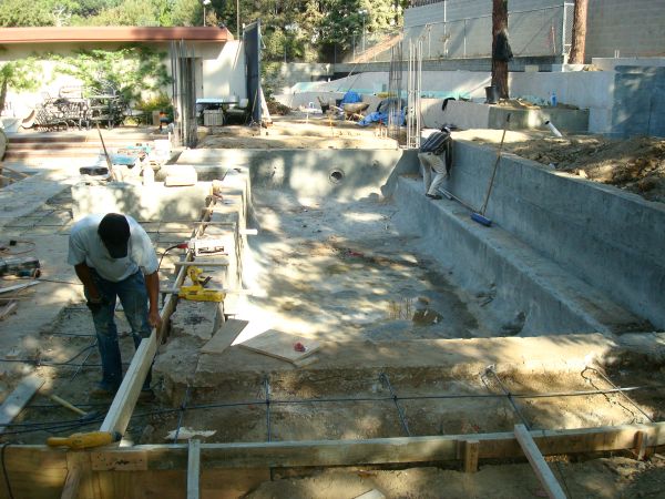 Remodeling existing pool